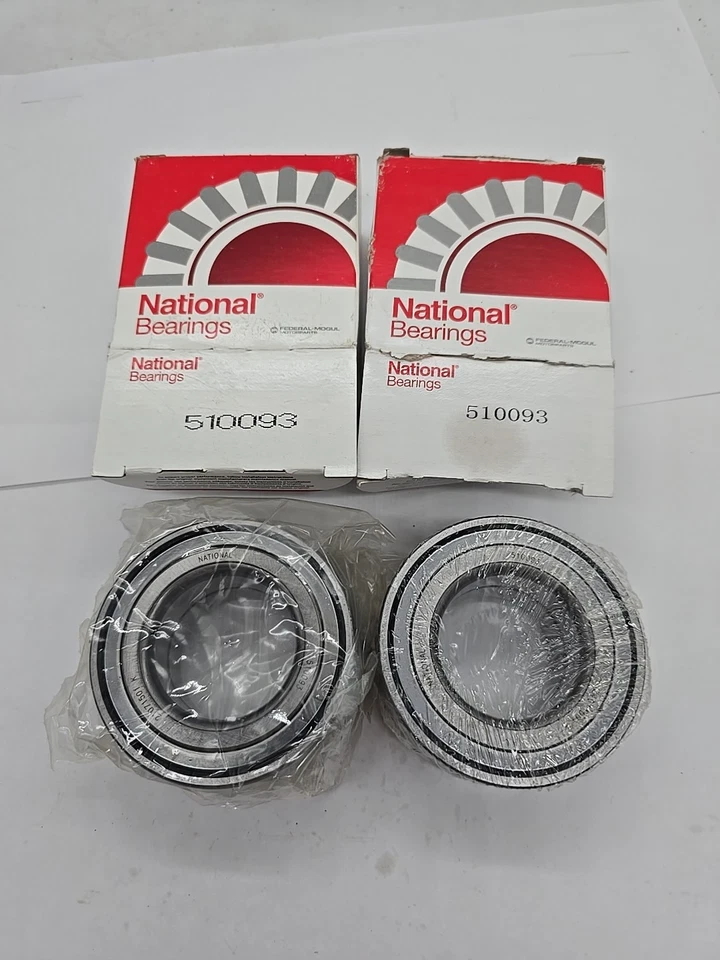 Lote de 2 rolamentos de roda National 510093 - Imagem 1 de 3