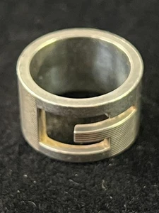 Gucci 12 Silber G-Ring 30,07 g Cutout Style - Bild 1 von 5