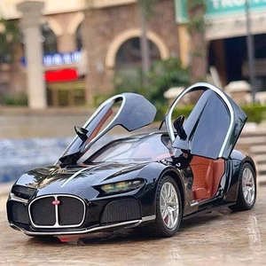 1/24 Bugatti Atlantic Alloy Car Model Diecast Toy Collectible Gift Sound&Light - Picture 1 of 7