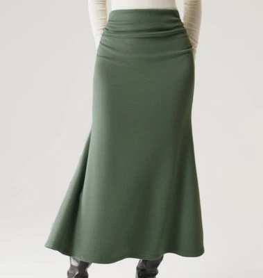 Maxi Falda OGL MaxWarm Acogedora Térmica Cepillada Sirena Verde Musgo Talla Mediana Foto 1 de 4