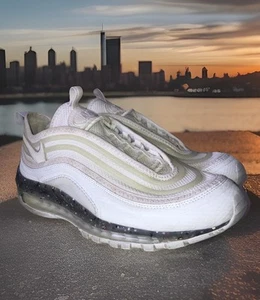Nike Hombres Talla 10 Air Max 97 Terrascape Triple Blanco Zapatillas bajas - Imagen 1 de 12