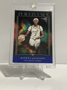2024 Rickea Jackson/75 Panini Origins WNBA #74 Los Angeles Sparks RC SP - Imagen 1 de 3