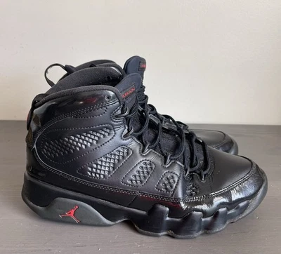 Nike Air Jordan 9 Mens 10.5 Retro Bred Patent Leather 302370-014 - Image 1 of 4