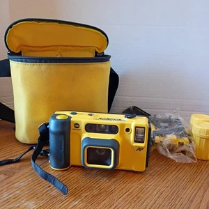 Minolta Vectis Weathermatic Dual 35mm Point & Shoot Film Camera TESTED - Picture 1 of 9