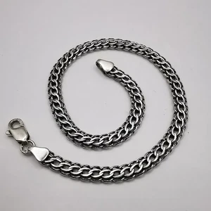 Vintage wunderschönes 925 Sterling Silber Handarbeit Armband Schmuck - 3,80 g - Bild 1 von 8