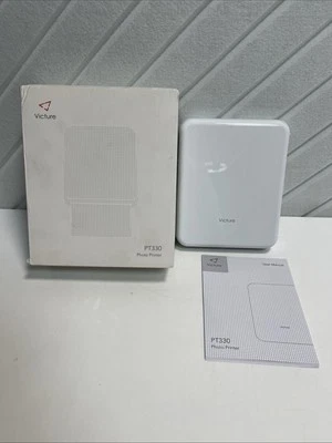 Victure 3x3 Portable PT330 Photo Printer Bluetooth Rechargeable Wireless - Image 1 of 4