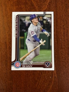 2025 Topps Series 2 Matt Shaw Rookie Short Print Image Variation Cubs - Picture 1 of 2