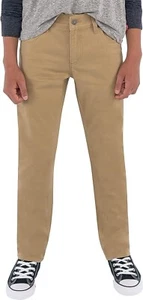 Levi's® Boys' 511 Slim Fit Brushed Twill Pants Gold Tan 6 Regular Stretch NWT - Picture 1 of 20