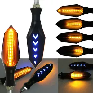 LED Turn Signal Sequential Flowing Brake Lights For Motorcycle Yamaha MT07 FZ-09 - Picture 1 of 11
