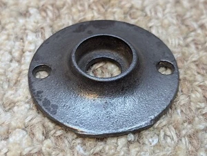 1 7/8" Antique Cast Iron Rosette Escutcheon For Door Knob - Picture 1 of 4