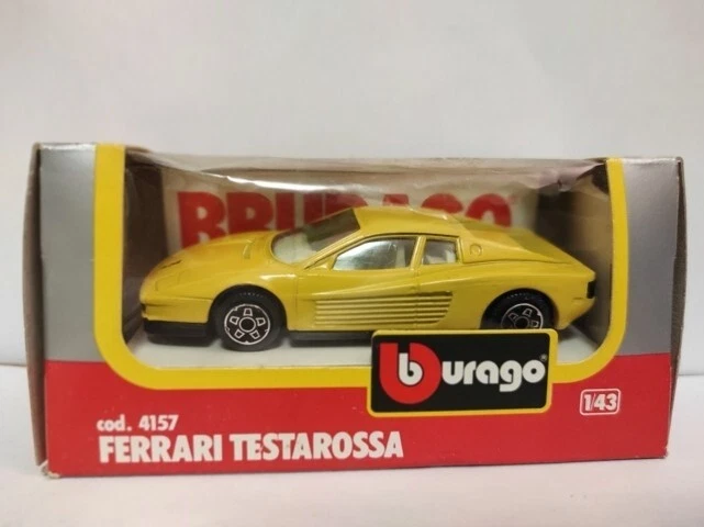 Burago Ferrari Testarossa 4157 Die Cast 1/43 - Imagen 1 de 1