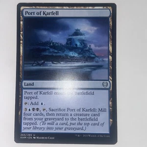 MTG Port of Karfell Kaldheim 265/285 Regular Uncommon - Picture 1 of 6