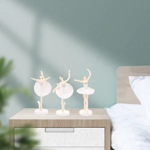 3PCS Ballerina Figurines Gifts Ballet Gifts Ballet Dancer - Picture 1 of 9