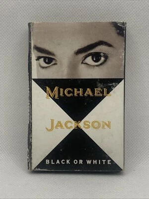 Vintage Cassette - MICHAEL JACKSON : Black Or White (single) - 1991 - Image 1 of 4