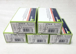 Lot of 5 Pcs.- SmartlockPro GFTR2-W 125V 20 Amp Receptacle - White, N£W - Picture 1 of 5