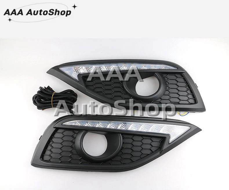 LED DRL Front Bumper Fog Light Lamp Turn Signal For Honda CRV CR-V 2012-2014 New - Imagem 1 de 4