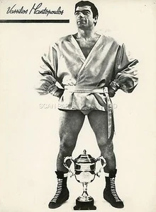 VASSILIOS MANTOPOULO 60s VINTAGE PHOTO ORIGINAL CATCH WRESTLING LUCHA BEEFCAKE - Picture 1 of 1