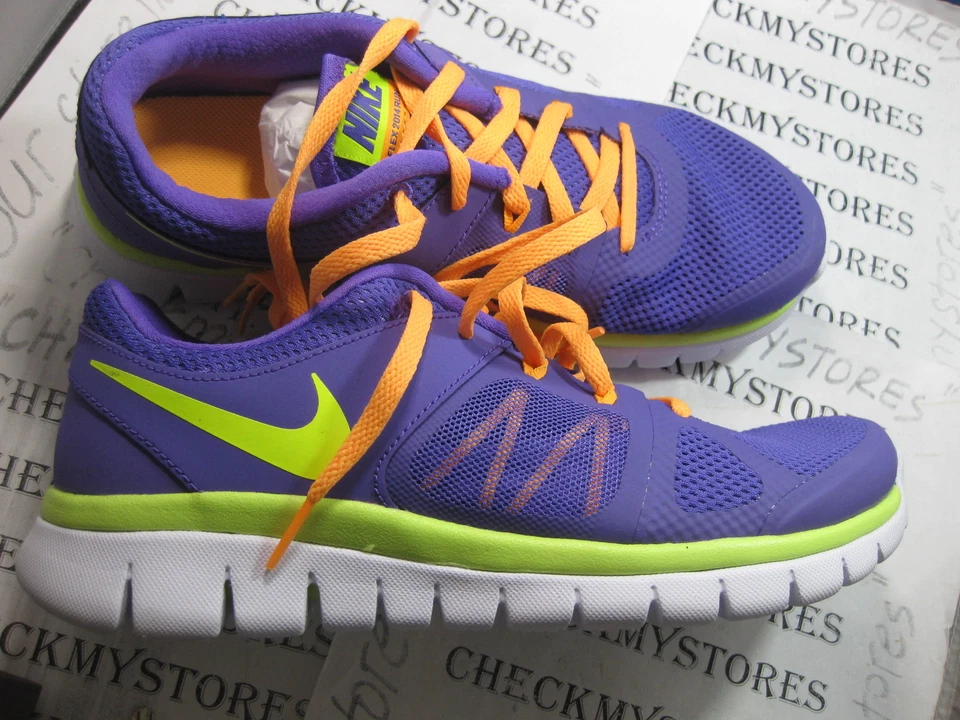 Nuevo en caja Nuevo NIKE 642755 538 Flex 2014 Correr Correr Entrenamiento ZAPATOS CASUALES NIÑAS GRANDES Foto 1 de 1