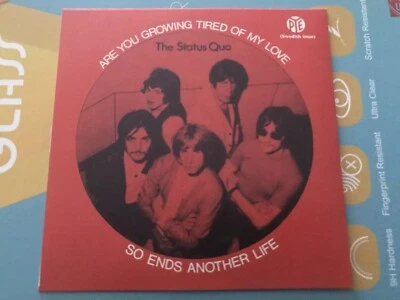 Ограниченный Редкий Конверт для Сингла CD STATUS QUO Are U Growing Tired Of My ❤️ ТАК ЗАКАНЧИВАЕТСЯ... - Изображение 1 из 2