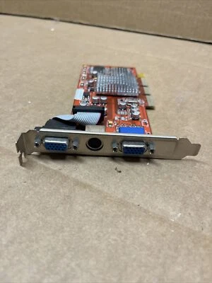 ATI R7000 64M DDR Vga Card 20060908064 S02AT1700064M Dual VGA S-Video - Image 1 of 3