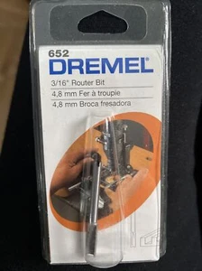 Dremel 652 Straight Router Bit - 3/16 Inch - Picture 1 of 2