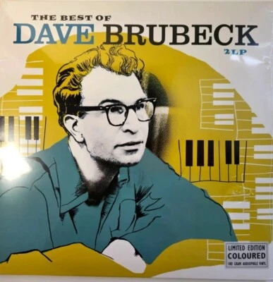Dave Brubeck The Best Of 2 x LP Album vinyl record limited turquoise compilation - Image 1 of 4