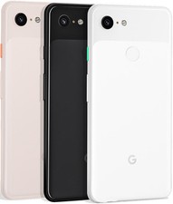 64/128GB Google Pixel 3（Unlocked)5.5' Android Smartphone 4G-LTE Black-White-Pink