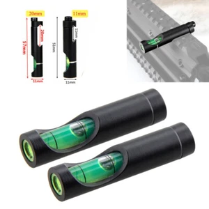 2Pcs Precision Dovetail Bubble Spirit Level for 11mm/20mm Picatinny Rail - Picture 1 of 12