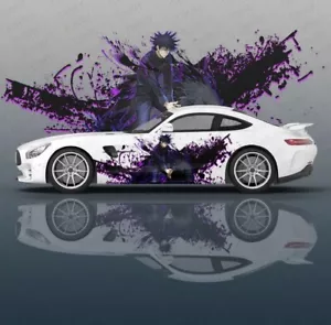 Calcomanías de coche personalizadas Itasha; calcomanías de coche inspiradas en anime; calcomanías laterales Itasha, ambos lados - Imagen 1 de 1