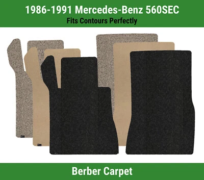 Alfombrillas de primera fila Lloyd Berber para Mercedes-Benz 560SEC 1986-1991  Foto 1 de 4