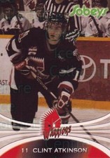 2008-09 Moose Jaw Warriors #1 Clinton Atkinson