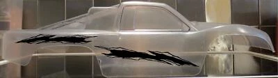 Vinyl paint masking, stencil, decal for Slash RC body (Tear 6) - Image 1 of 2