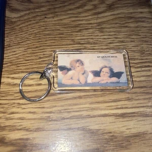 Angels 2 Cherubs -Keychain - Picture 1 of 2