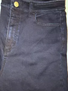 Vineyard Vines Women’s Diver Wash High Rise Denim Deep Bay 10 NWT Free Shipping - Picture 1 of 3