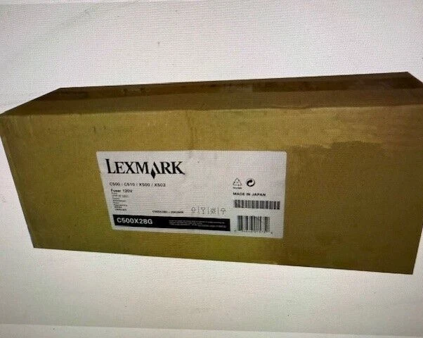 Lexmark C500 C510 Fuser Unit C500X28G New Genuine OEM Sealed Box - Image 1 of 1