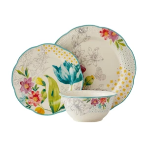 Blooming Bouquet Dinnerware Set of 12 Brand New! - Picture 1 of 5