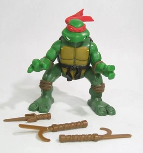 Playmates 2004 Teenage Mutant Ninja Turtles Ninja Action Raphael Figure - Picture 1 of 4