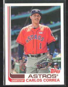 2020 Topps Throwback Thursday #136 Carlos Correa EX - Foto 1 di 2