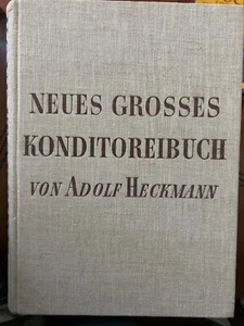 Neues Großes Konditoreibuch Karl Worrings Kochbuch Adolf Heckmann 1959 - Bild 1 von 1