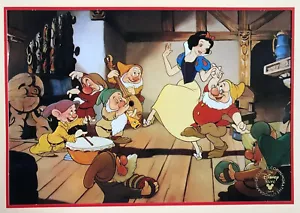 Snow White And The Seven Dwarfs Lithograph Disney Store Exclusive 1994 NEW RARE - Picture 1 of 9