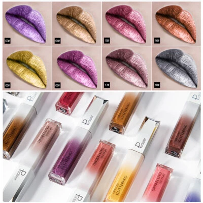 MARKENLOS Metallic Shimmer Rossetto Lucidalabbra Lunga Duratante |