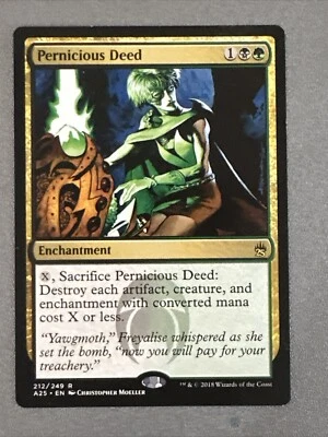 Pernicious Deed X1 M25 NM Cond See Pics Front Back - Image 1 of 2