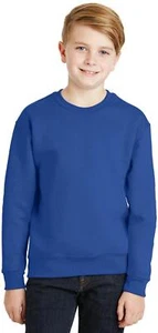 Jerzees ® - Youth NuBlend ® Crewneck Sweatshirt Kids Sizes S-XL 562B - Picture 1 of 43