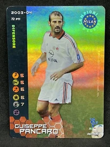 FOOTBALL CHAMPIONS TCG 2003-04 GIUSEPPE PANCARO HOLO 067/100 LP - Picture 1 of 2