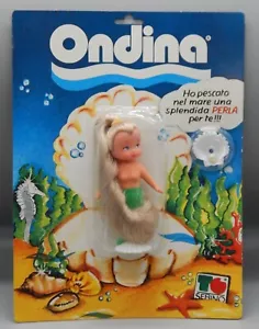 SELTEN Vintage ONDINA To Serino KENNER SEA WEES Meerjungfrau MEXIKO Bootleg PUPPE Mok!! - Bild 1 von 11