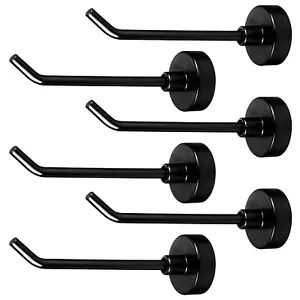 XIHIRCD 6pcs Magnetic Hooks 1.7lb 3 Inch Long Heavy Duty Magnet Hooks Strong ... - Picture 1 of 7