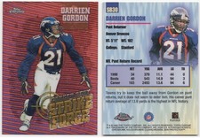 NFL Insert And Parallel Trading Cards 