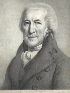 Hamburg - Peter Daniel Prale Oberalter Portrait 1833 Lithographie Original - Picture 1 of 1