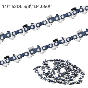14" Chainsaw Chain Fit For Ryobi RY3714 RY40503 40530 FULL CHISEL 3/8LP 050 52DL - Picture 1 of 9