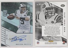 2016 Donruss Elite Back to the Future Signatures /49 Bryce Petty #BFS-BP Auto